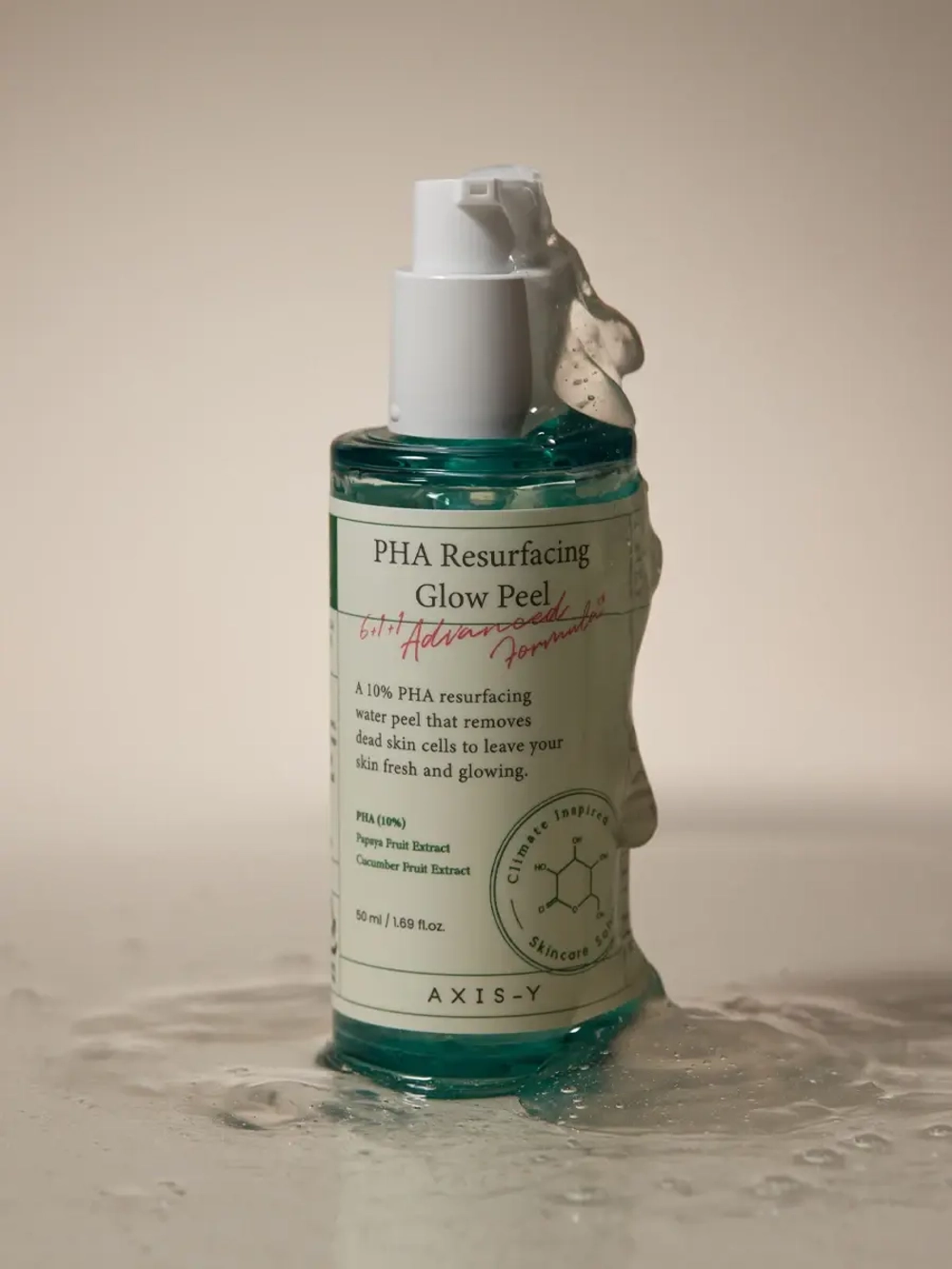 Axis-y Деликатный пилинг-гель с 10% PHA-кислоты PHA Resurfacing Glow Peel 50 мл