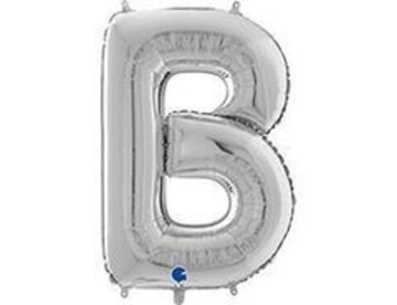 Г 26" БУКВА B Серебро