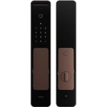 Умный замок Aqara ML-D01D врезной разбл.отпеч.паль./код/пар/NFC/прил/мех.кл 5000mAh бронзовый/черный