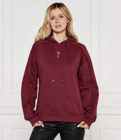 Худи ROSES GUESS - бордовый(W4BQ05 KBY51)