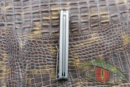 Складной нож выкидной Steelclaw Гридень-1 c клинком из стали D2, рукоять G10 / алюминий