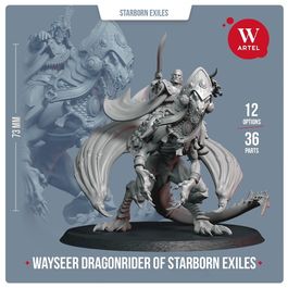 Миниатюра Wayseer Dragonrider of Starborn Exiles
