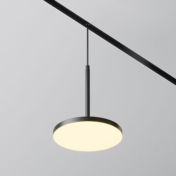 Трековый магнитный светодиодный светильник 15W 3000К TR123-2-15W3K-B чёрный Plato Exility Maytoni