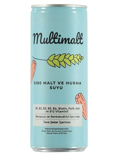 Multimalt 100% солодово-финиковый сок для кормящих мам 250 мл (Турция)