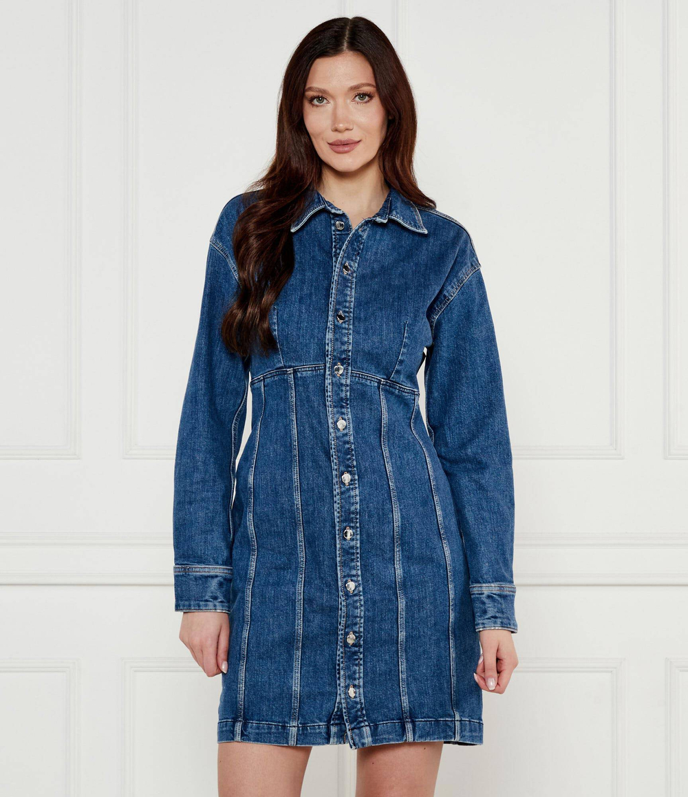 Джинсовое платье MIRIA GUESS - голубой(W5RK99 D4H71)