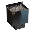 Электрическая печь SAWO NORDEX NRN-80NB-BL-Z-C (8 кВт, черная, внутри оцинковка, снаружи нержавейка, встроенный пульт)
