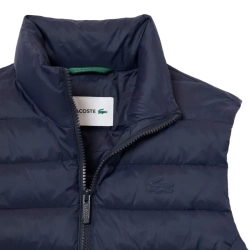 Женская теннисная жилетка Lacoste Water-Repellent Quilted Down - navy blue