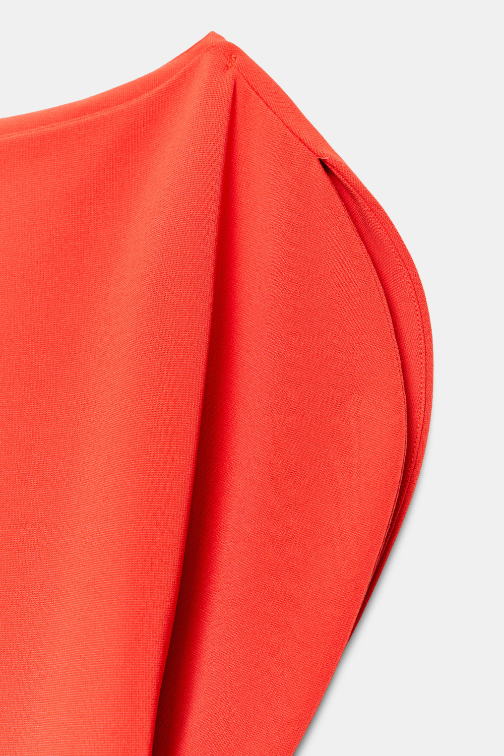 ОБЪЕМНОЕ ПЛАТЬЕ МИДИ — ZARA