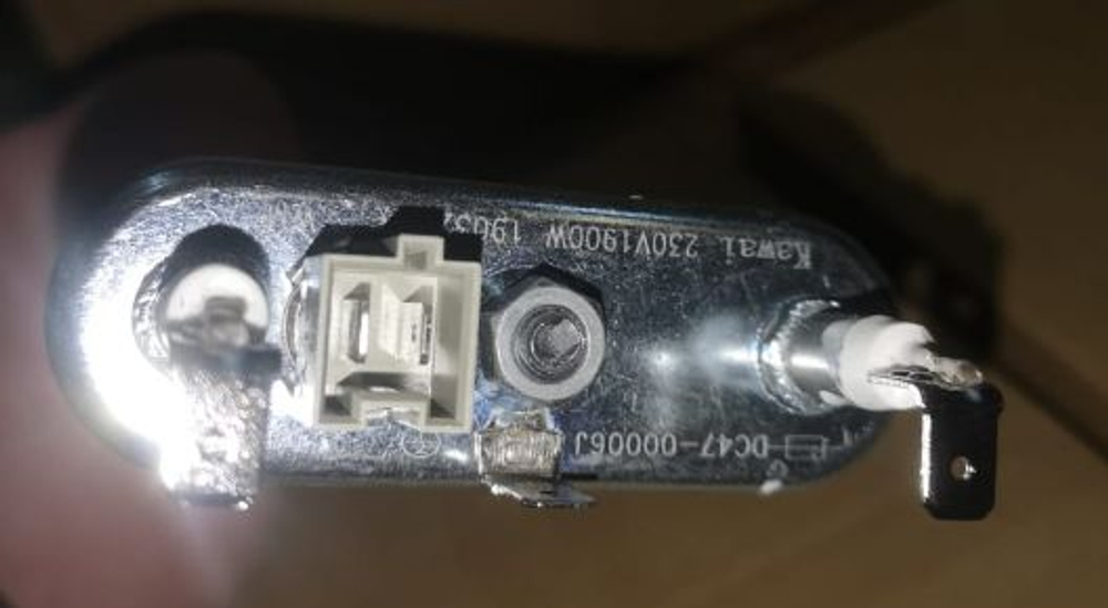 ТЭН 1900W прямой с ДРТ для SAMSUNG DC47-00006B KAWAI аналог