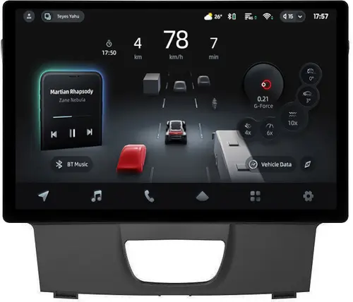 Магнитола для Chevrolet TrailBlazer 2012-2015 - Teyes CC4-PRO монитор 13" 2K QLED на Android 13, Быстрейшая, Snapdragon 778G, ИИ, CarPlay, DSP, 4G SIM-слот