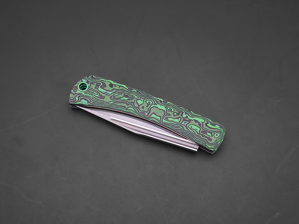 Складной нож Slip Joint [Magnacut Green Carbon]