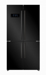 Холодильник GENCOOL GDCD-595WL, чёрный, с конвертируемой камерой, 592 л, инверторный, Total No Frost