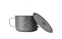 Титановая кастрюля c крышкой Cook'n'Escape CA2115 Titanium hanging pot