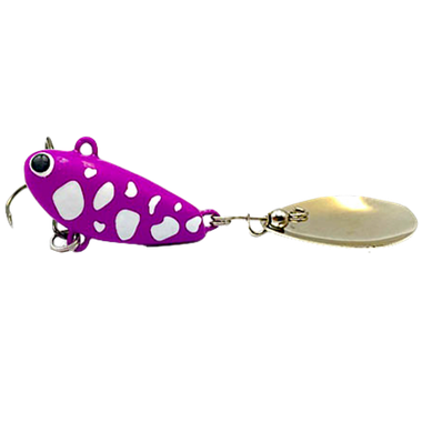 Тейл-спиннер UF Studio Bullet 27мм 15гр Salamander purple