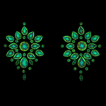 Декоративное украшение на соски на клеевой основе Body Jewelry Stickers (Цвет: не задано)
