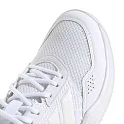 Женские теннисные кроссовки Adidas GameCourt 3 W Clay - footwear white/zero metallic/footwear white