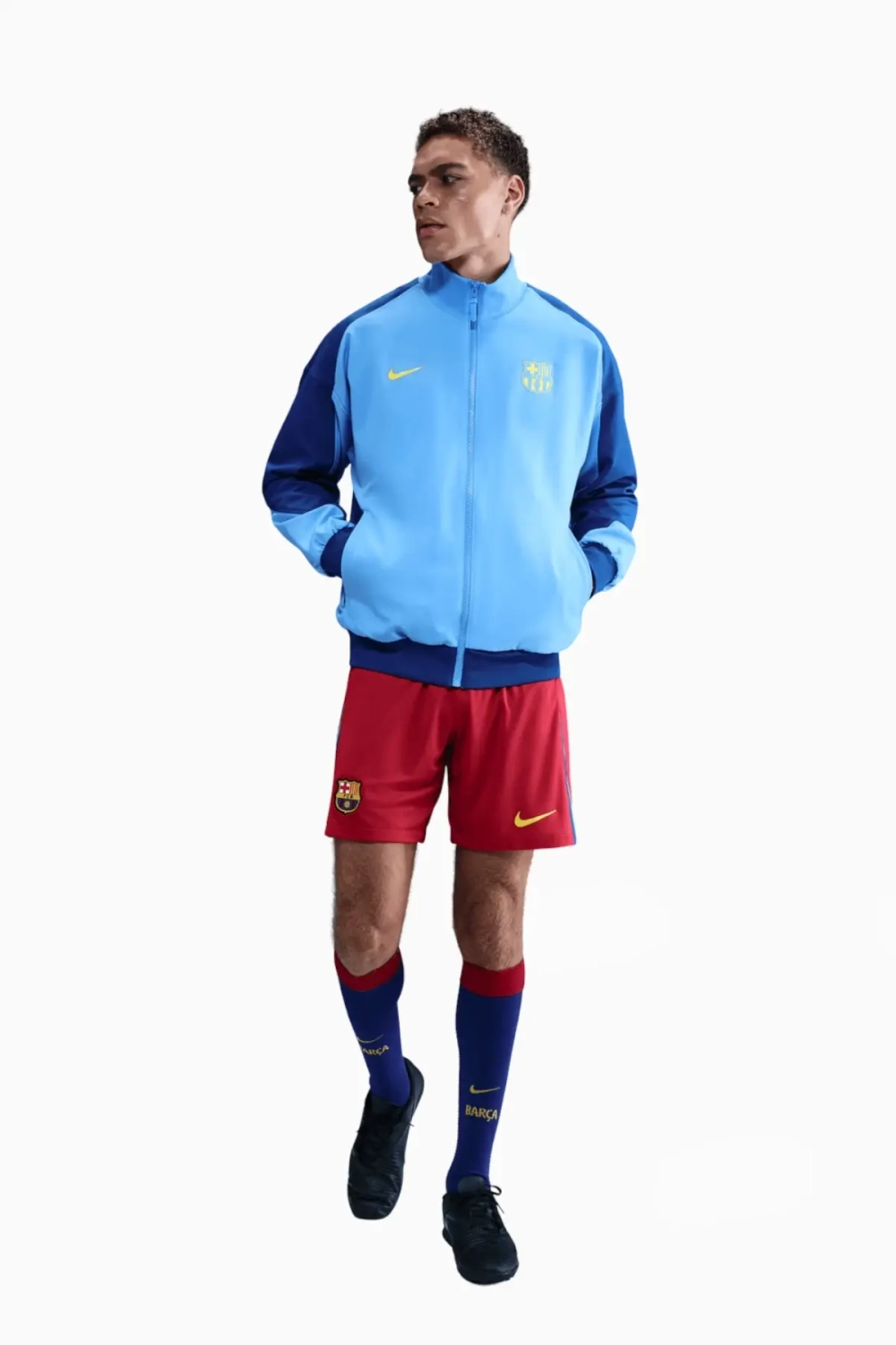 Куртка Nike FC Barcelona 25/26 Strike Anthem - синий