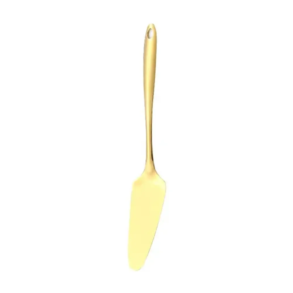 Лопатка 11*5,4 см сервировочная l 30,5 см Sharp Oval Tip нерж. цвет золото PVD P.L. Proff Cuisine