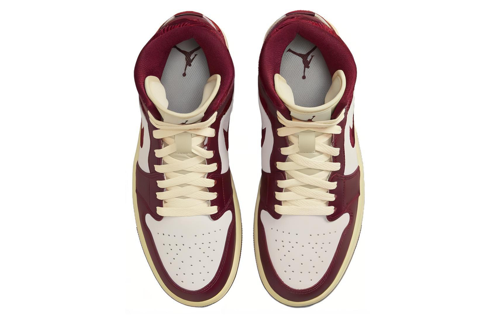 Air Jordan 1 Mid Se 'Red Cream' Women's