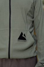 Худи Called a Garment Grid-Tex Hoodie "Olive Grey"