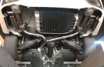 Выхлопная система с заслонками для Mercedes-Benz BENZ W205 C180 C200 C250 C260