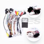 Комплект рамки с разъёмами 9" Cadillac Escalade 3 GMT900 2006-2014 SLS 2007-2012 с кнопками