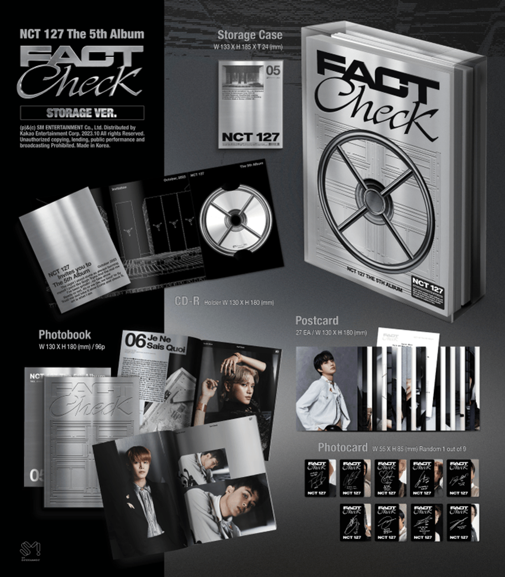 [Альбом] NCT 127 - Fact Check (Storage Ver.)