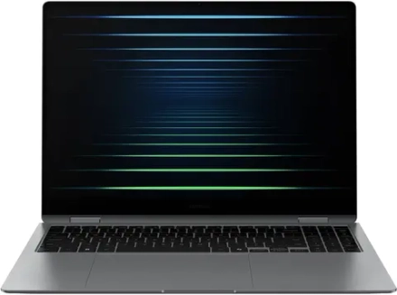 Ноутбук Samsung Galaxy Book 5 Pro 360 NP960 Core Ultra 7 256V 16Gb SSD512Gb Intel Arc 140V 16" AMOLED Touch 2.8K (2880x1800) Windows 11 Home grey WiFi BT Cam (NP960QHA-KG1IN)