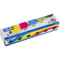 Boya \ краска  CASE OF 6 BOTTLES OF 25ml POSTER PAINT