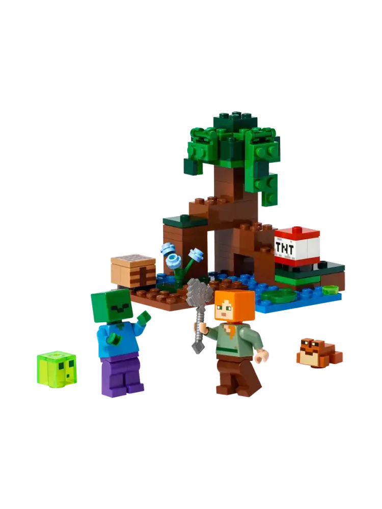 Конструктор Minecraft 21240 Болотное приключение