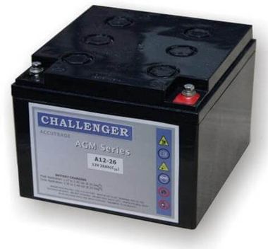 Аккумулятор Challenger AS12-26 ( 12V 26Ah / 12В 26Ач ) - фотография
