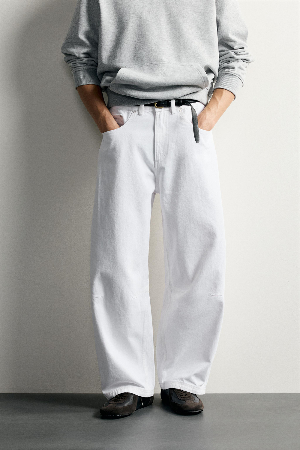 БРЮКИ BARREL FIT — ZARA