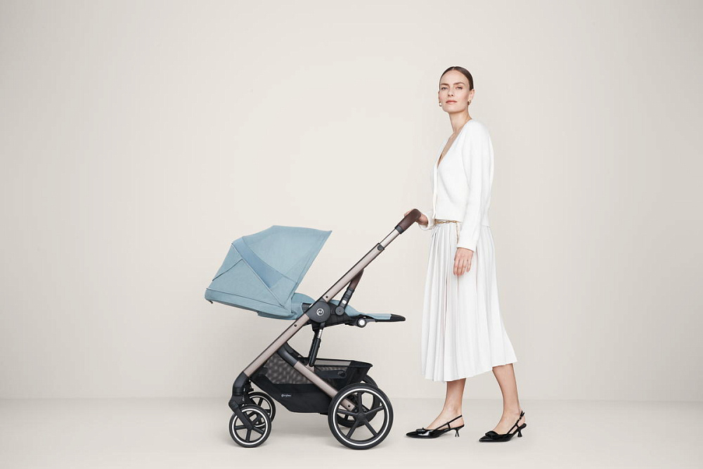 Прогулочная коляска Cybex Balios S Lux TPE 2025 Stormy Blue