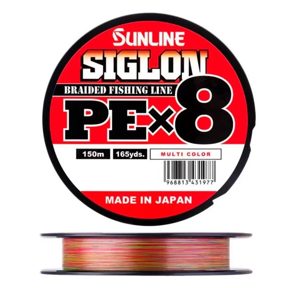 Плетенка Sunline Siglon PE X8, Multicolor (150м)
