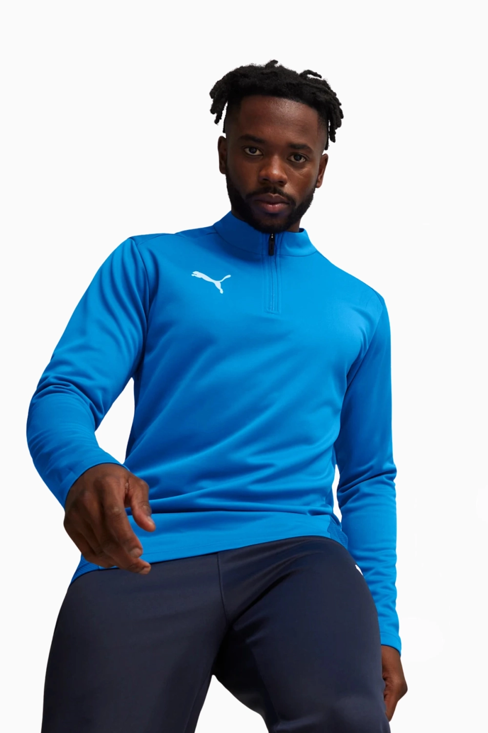 Кофта Puma teamGOAL Training 1/4 Zip Top - синий