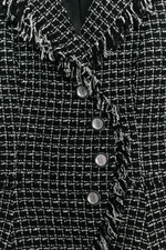 БЛЕЙЗЕР ИЗ ФАКТУРНОЙ ТКАНИ С БАХРОМОЙ — ZARA