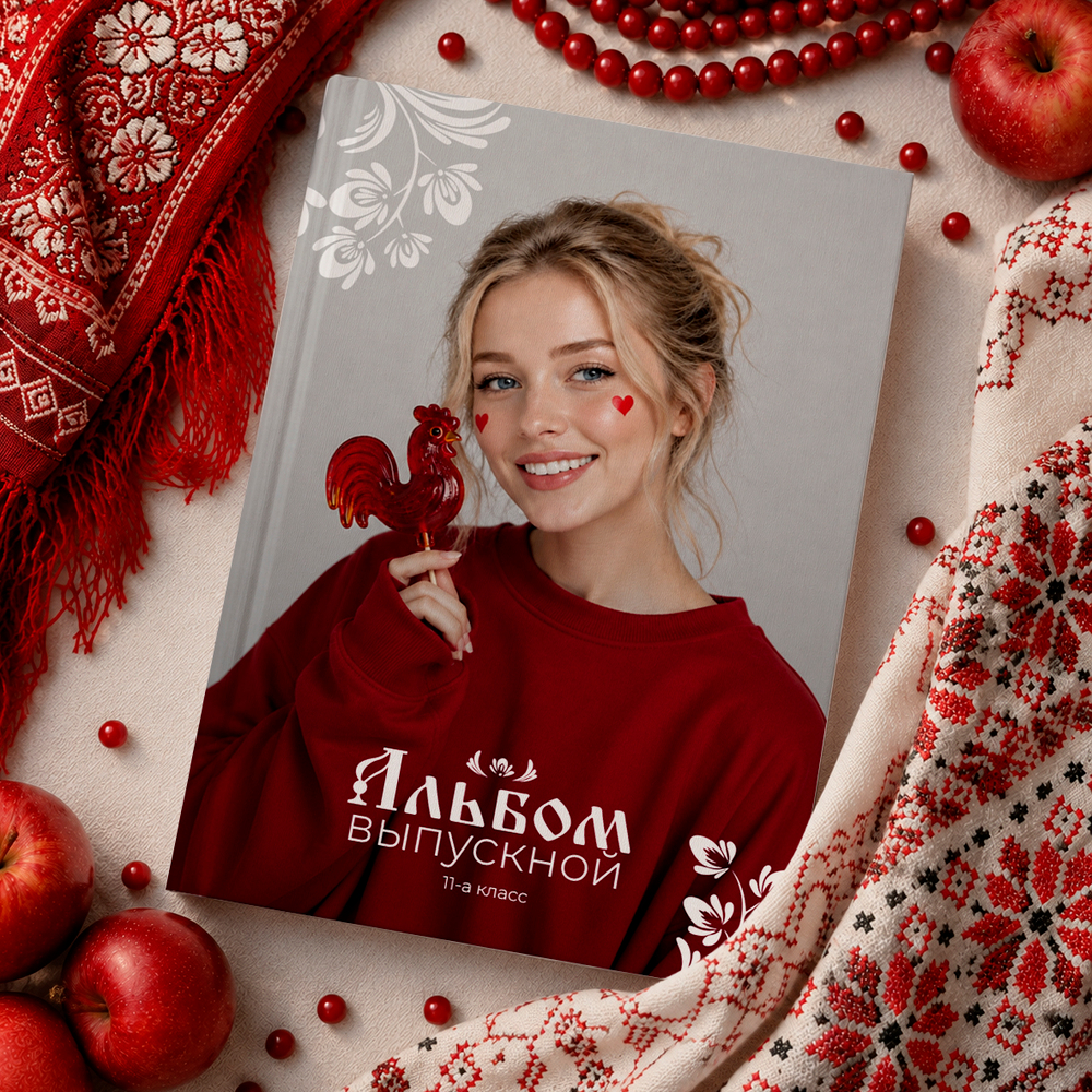 PSD-Шаблон фотокниги "Узор"