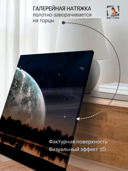 Картина "Сон реальности", галерейная 50х70см 1шт.
