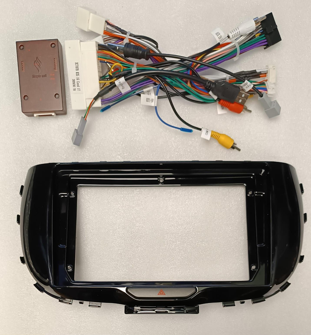 установочный комплект KIA SOUL 2019+, рамка + проводка KB-OL-9742
