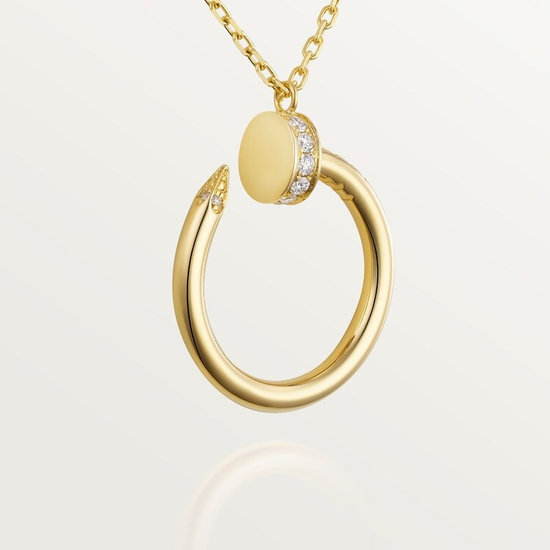 Cartier Juste un Clou pendant, diamonds in yellow gold