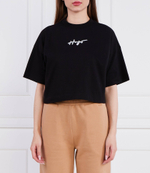 Футболка Cropped Tee_3 HUGO - черный(50486328)