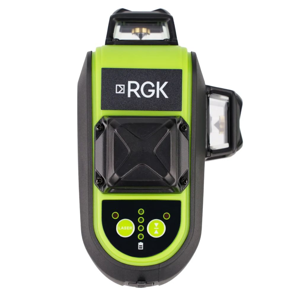 Комплект: лазерный уровень RGK PR-3G с зеленым лучом + штатив, RGK