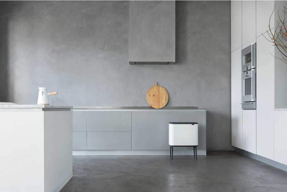 Brabantia Контейнер для мусора Bo Touch 11 л + 23 л белый EAN 8710755313547