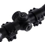 Прицел Nikko Stirling MOUNTMASTER 3-9x40, Half MD, подсветка красн./зелен., AO, 2 кольца на 11мм