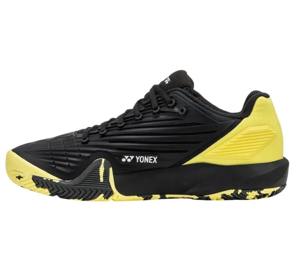 Мужские кроссовки теннисные Yonex Power Cushion Eclipsion 5 - black/yellow