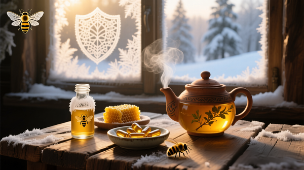 Королевская поддержка: как продукты пчеловодства помогут сохранить здоровье в зимний период Королевская поддержка: как продукты пчеловодства помогут сохранить здоровье в зимний период