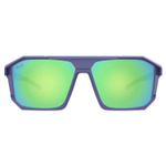Спортивные очки HILX Juggernaut / Matt Solid Blue / Green Polarized Lens
