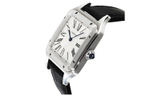 CARTIER SANTOS DE Quartz Movement Men"s Watches Watch 43.5mm Silver Dial Stainless Steel Case