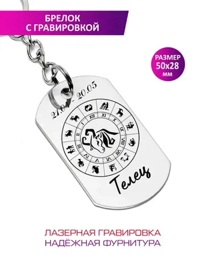 Брелок "Знак зодиака Телец".