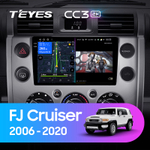 Teyes CC3 2K 9"для Toyota FJ Cruiser 2006-2020